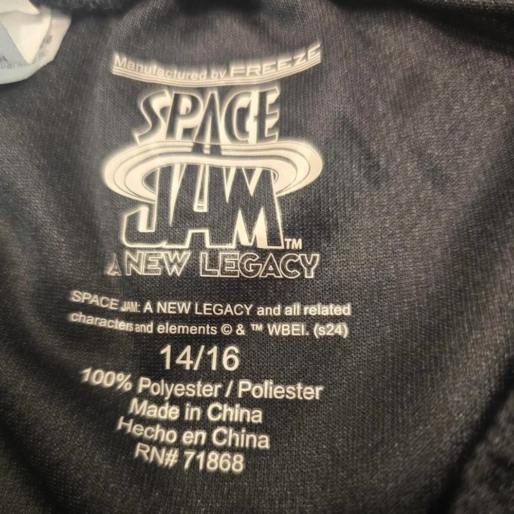 Nova Kids Space Jam New Legacy  black and blue basketball set- 14/16